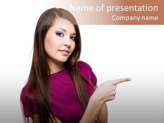 Studio People Hand PowerPoint Template