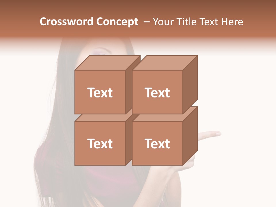 Studio People Hand PowerPoint Template