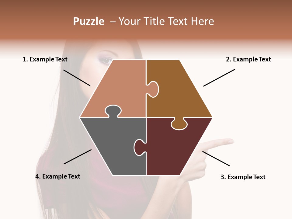 Studio People Hand PowerPoint Template