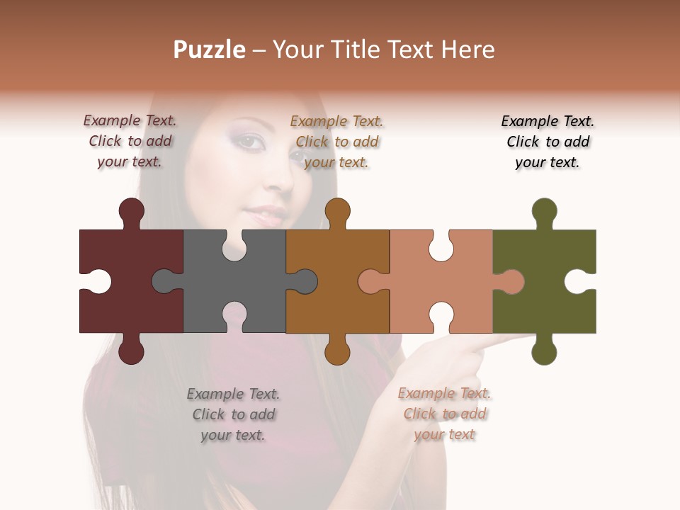 Studio People Hand PowerPoint Template