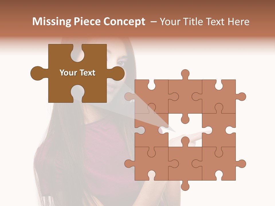 Studio People Hand PowerPoint Template