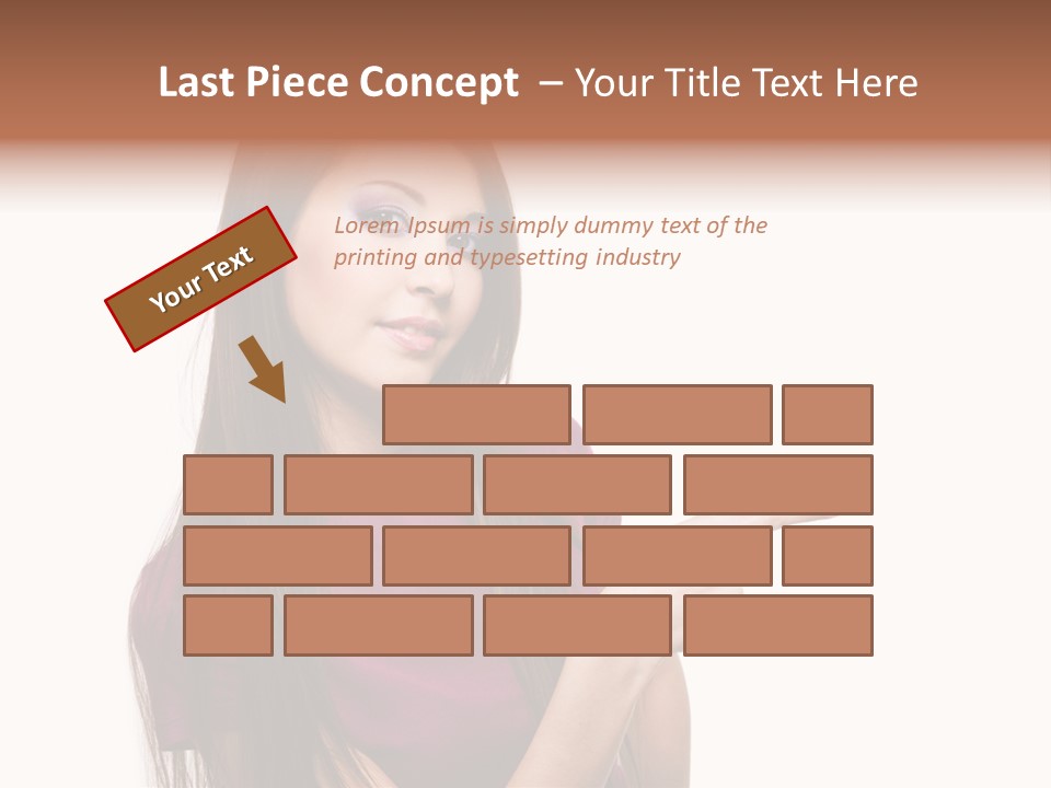 Studio People Hand PowerPoint Template