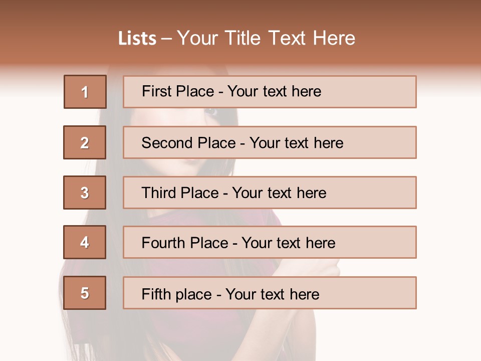 Studio People Hand PowerPoint Template