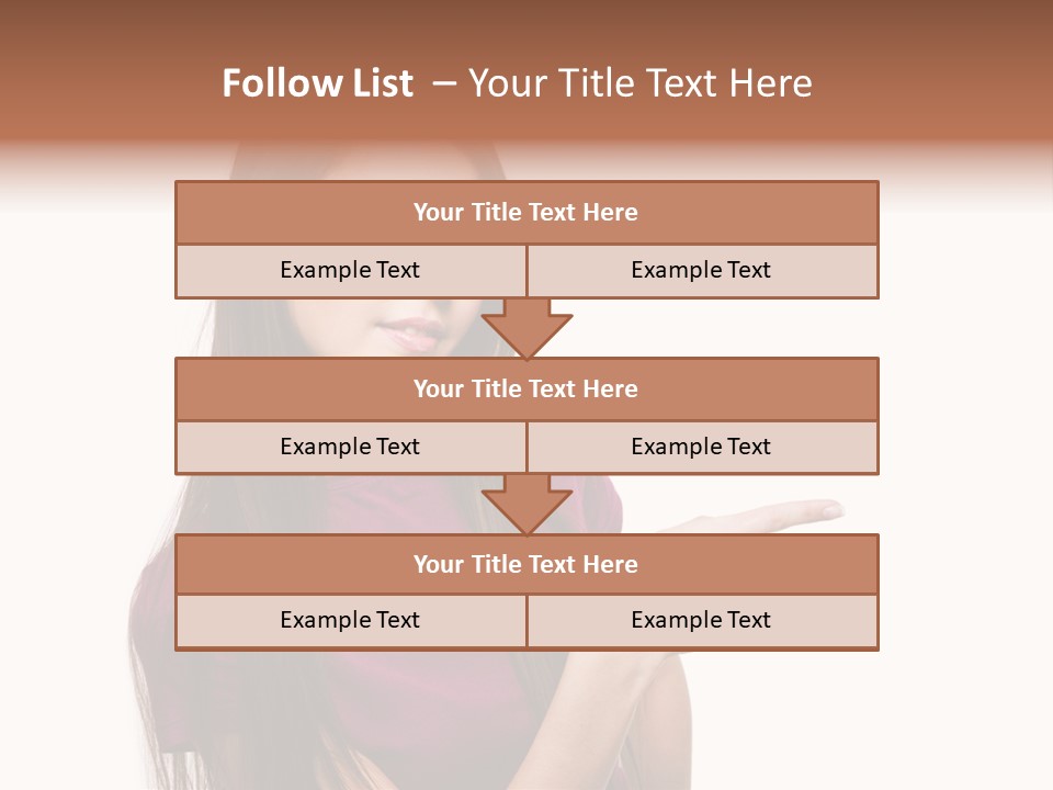 Studio People Hand PowerPoint Template