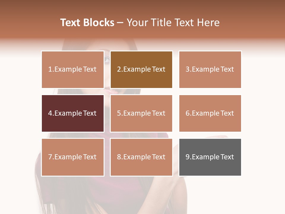 Studio People Hand PowerPoint Template