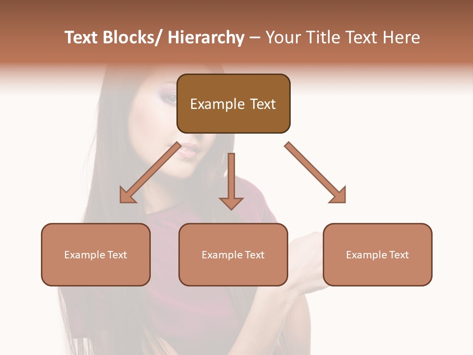 Studio People Hand PowerPoint Template