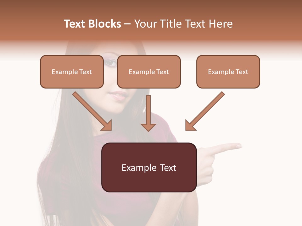 Studio People Hand PowerPoint Template