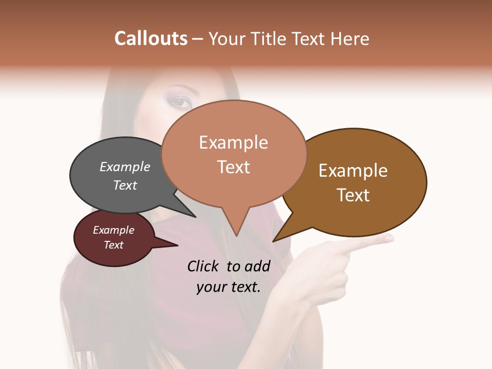 Studio People Hand PowerPoint Template