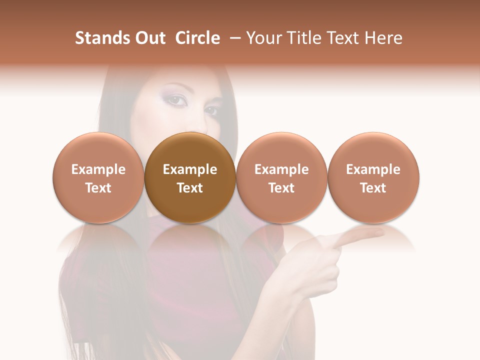 Studio People Hand PowerPoint Template