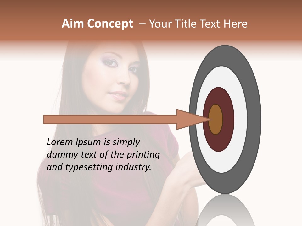 Studio People Hand PowerPoint Template