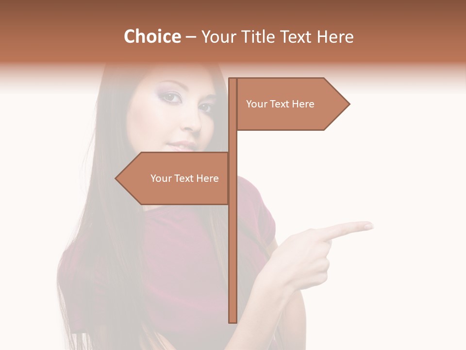 Studio People Hand PowerPoint Template