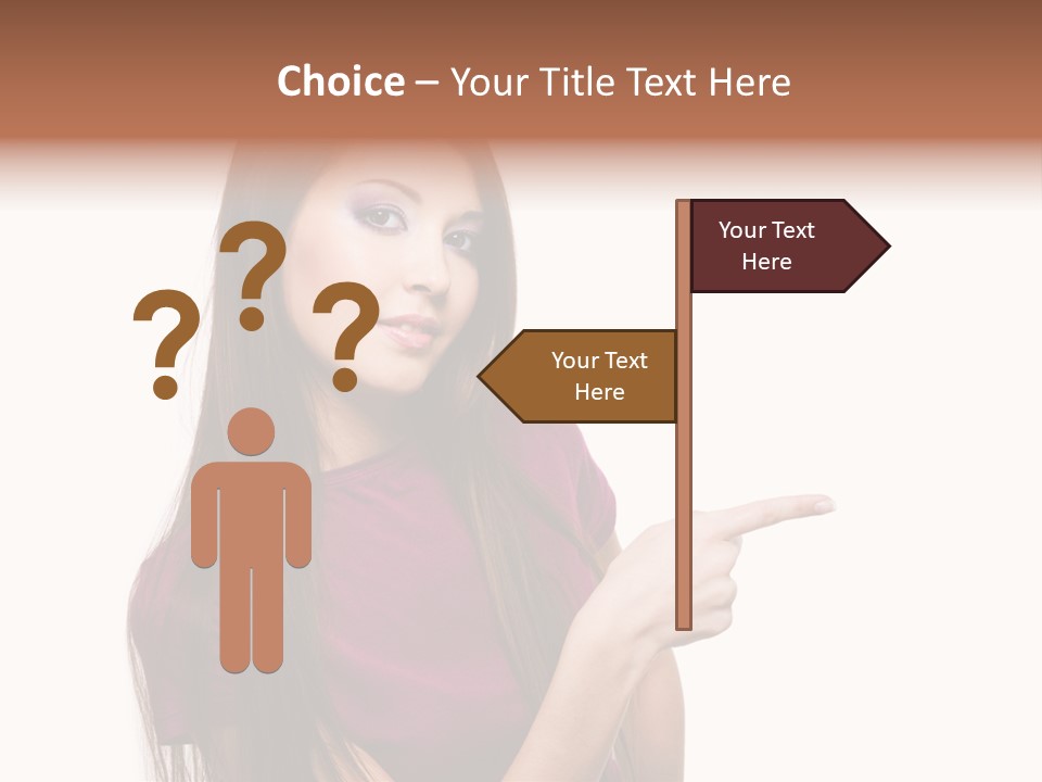 Studio People Hand PowerPoint Template