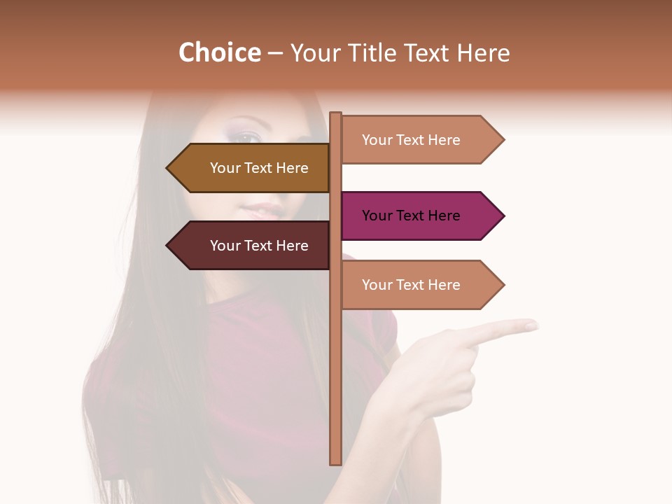 Studio People Hand PowerPoint Template