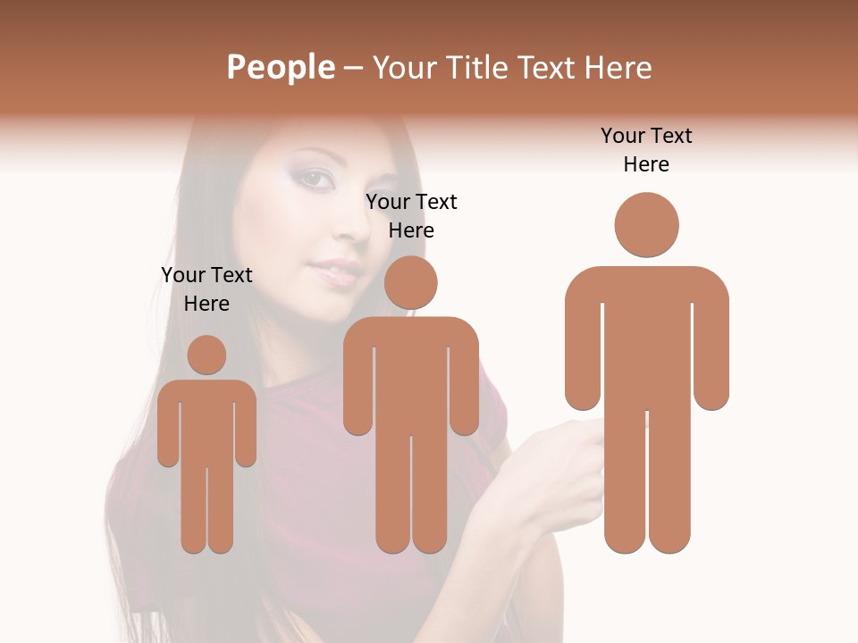 Studio People Hand PowerPoint Template