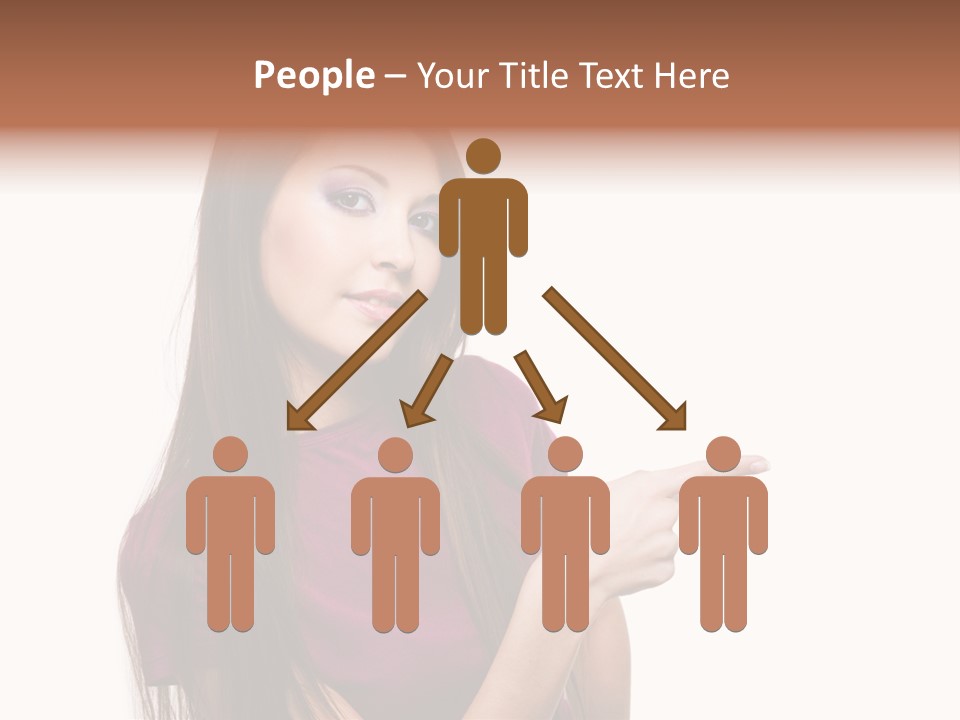 Studio People Hand PowerPoint Template