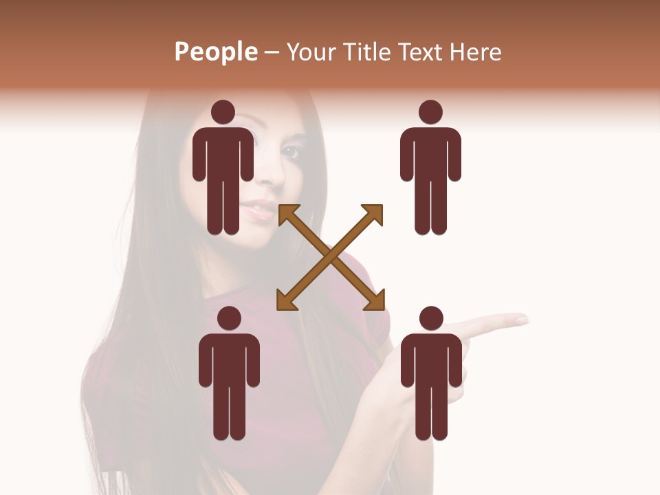 Studio People Hand PowerPoint Template