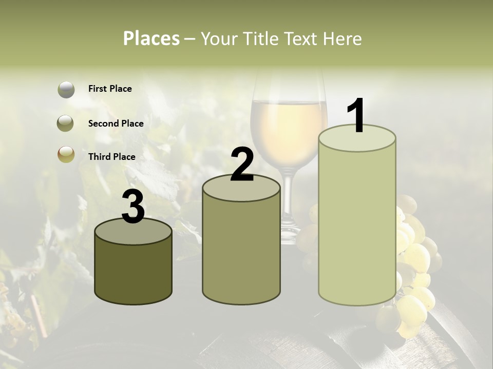 White Beverage Drink PowerPoint Template