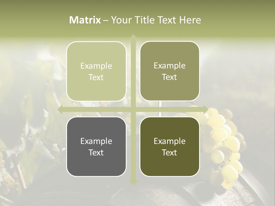 White Beverage Drink PowerPoint Template