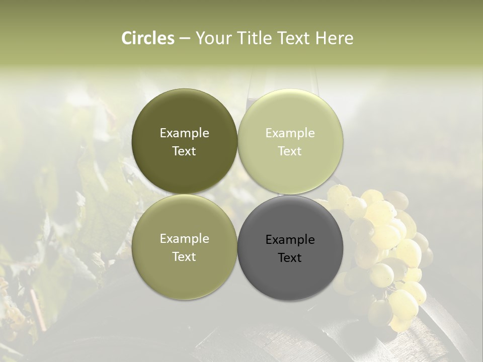 White Beverage Drink PowerPoint Template