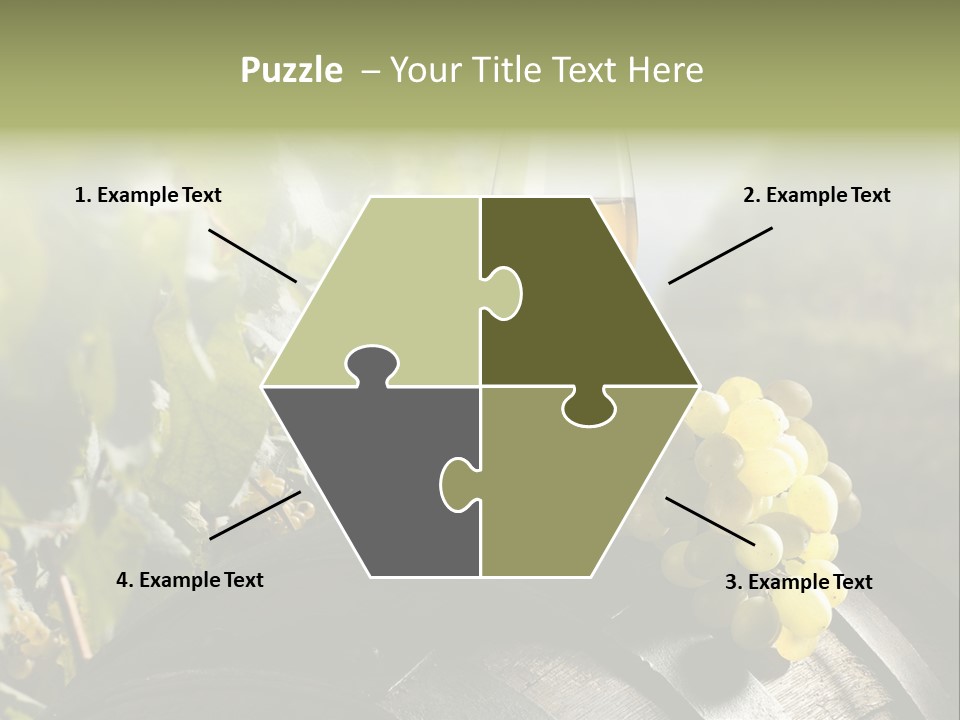 White Beverage Drink PowerPoint Template