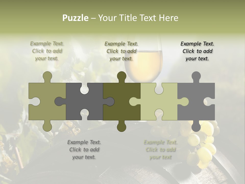 White Beverage Drink PowerPoint Template