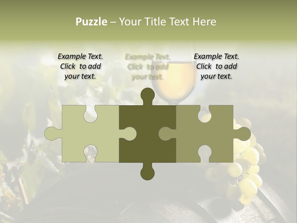 White Beverage Drink PowerPoint Template