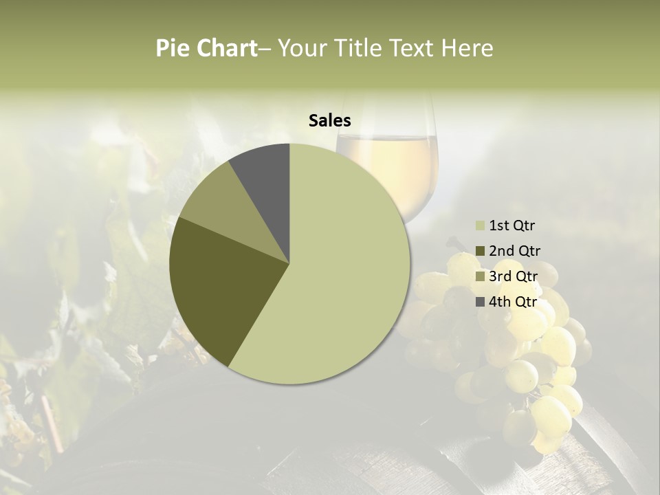 White Beverage Drink PowerPoint Template