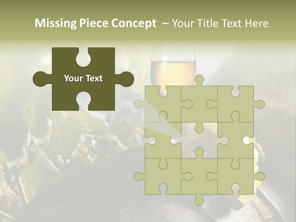 White Beverage Drink PowerPoint Template