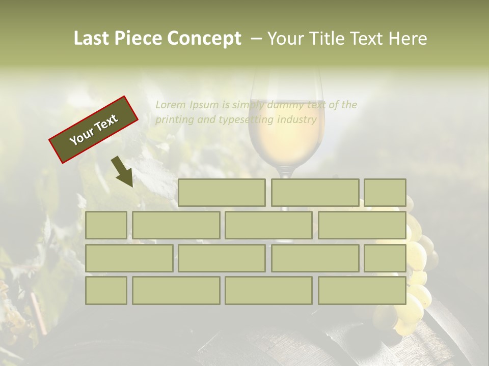 White Beverage Drink PowerPoint Template