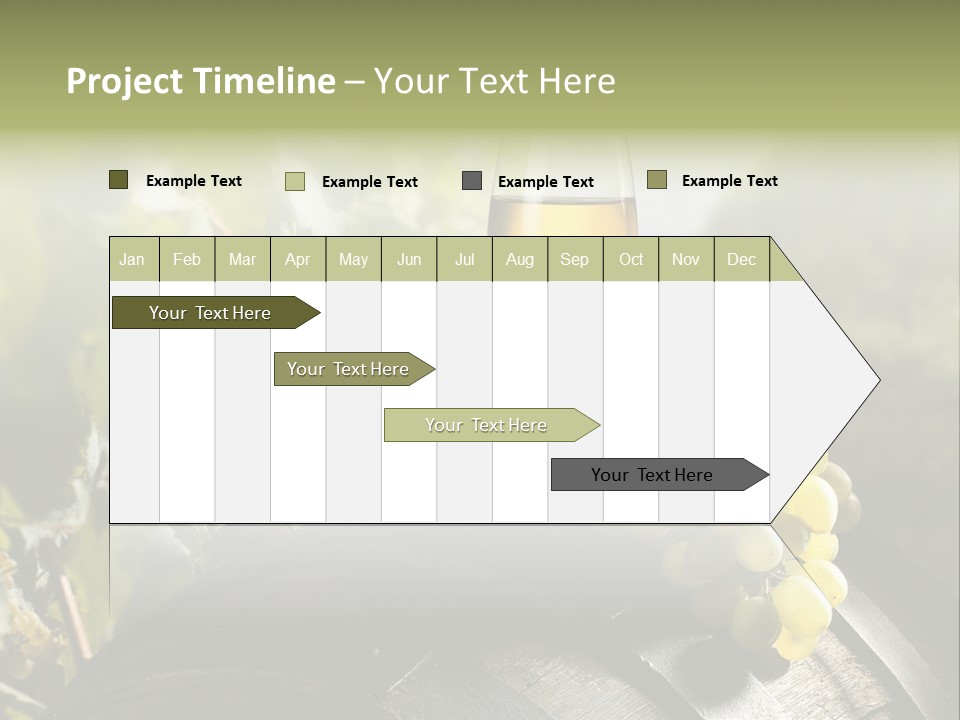 White Beverage Drink PowerPoint Template