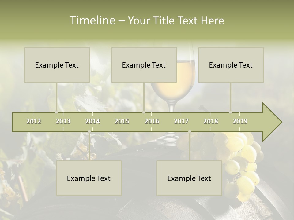White Beverage Drink PowerPoint Template