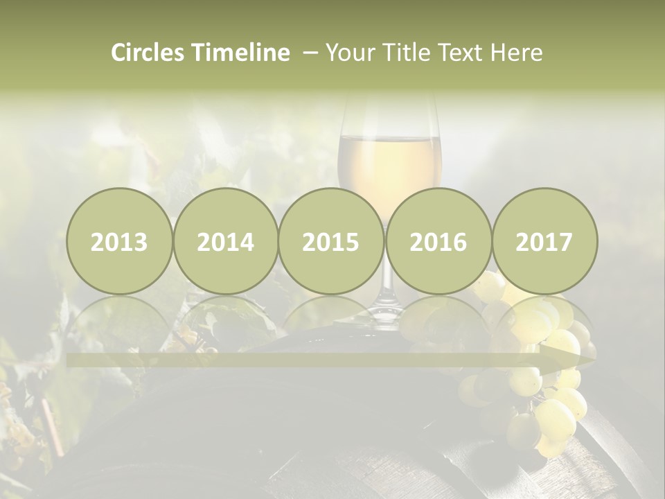 White Beverage Drink PowerPoint Template