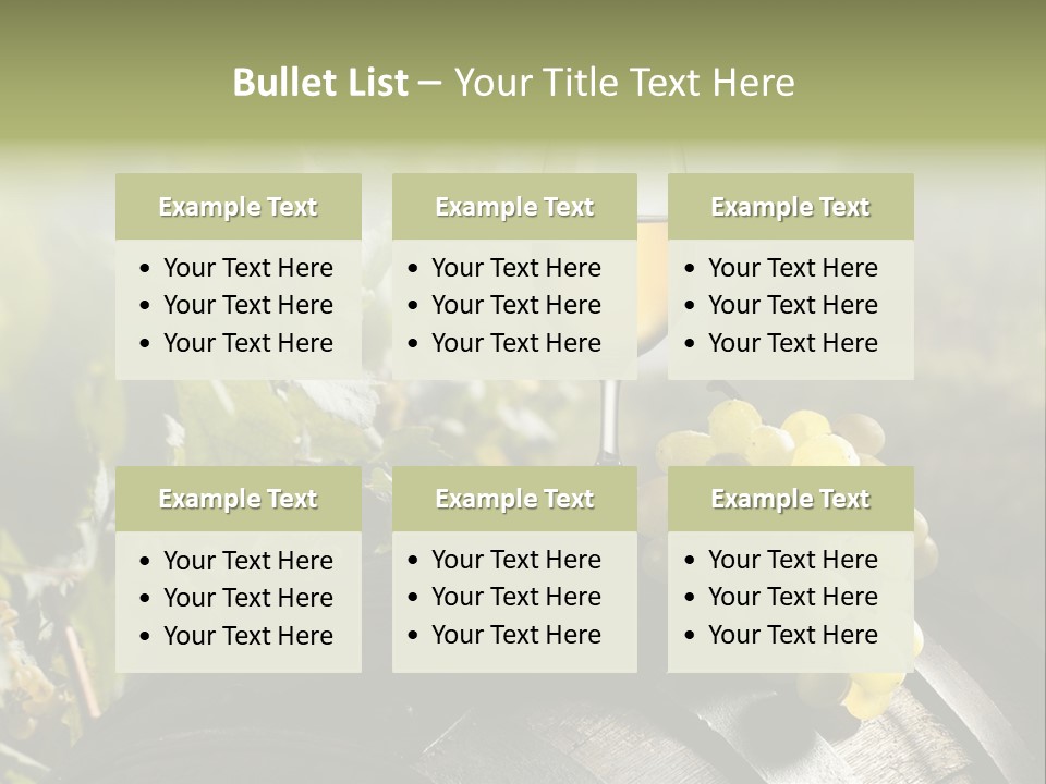 White Beverage Drink PowerPoint Template