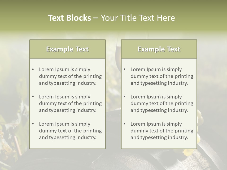 White Beverage Drink PowerPoint Template
