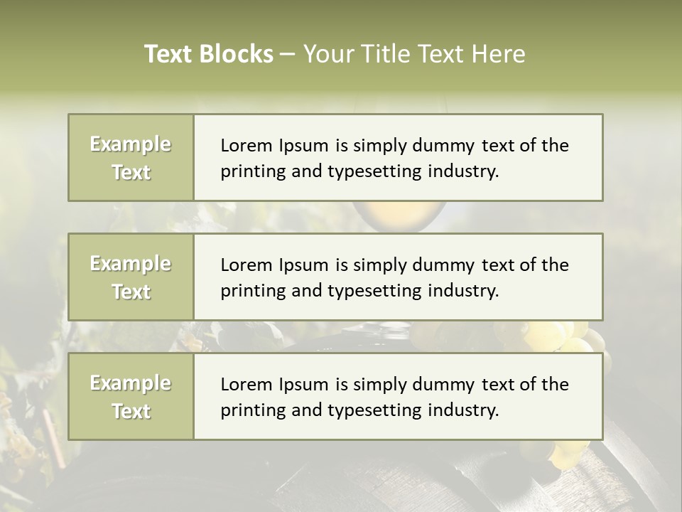 White Beverage Drink PowerPoint Template