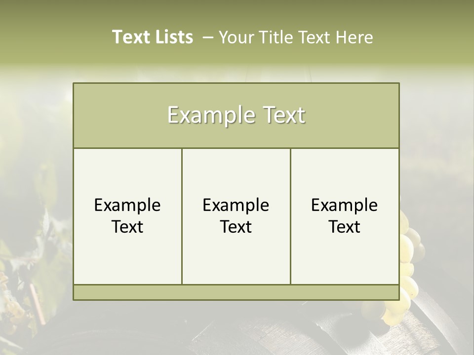 White Beverage Drink PowerPoint Template