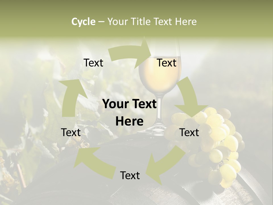 White Beverage Drink PowerPoint Template