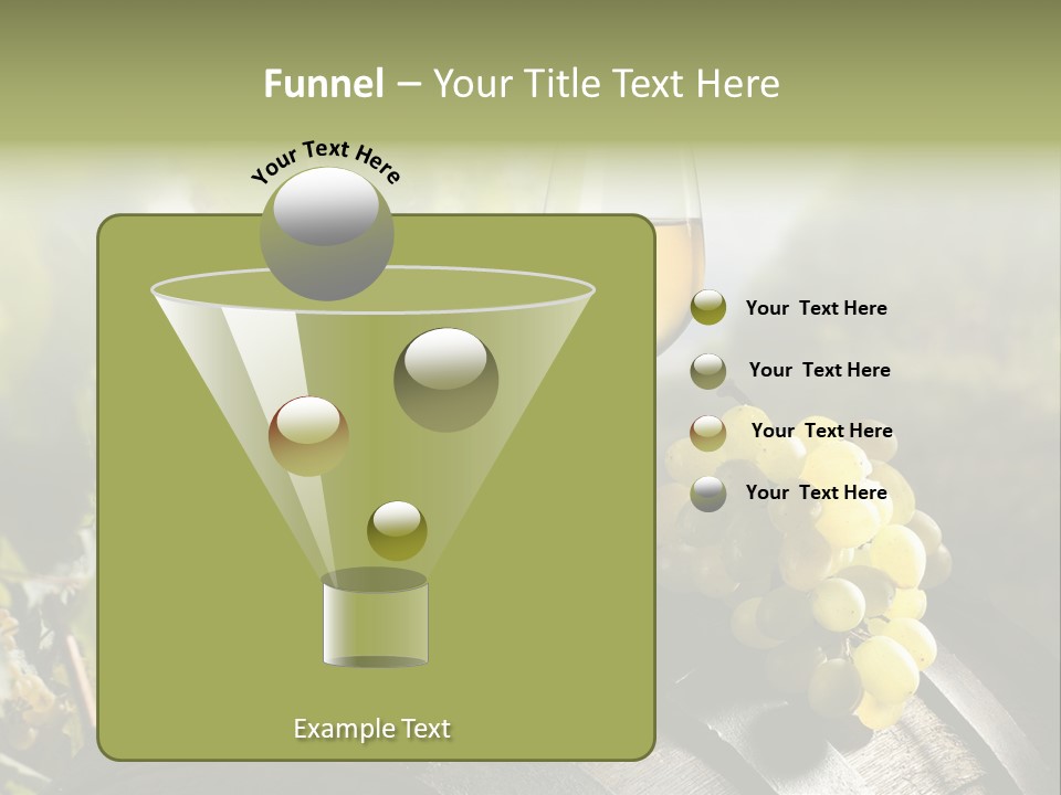 White Beverage Drink PowerPoint Template