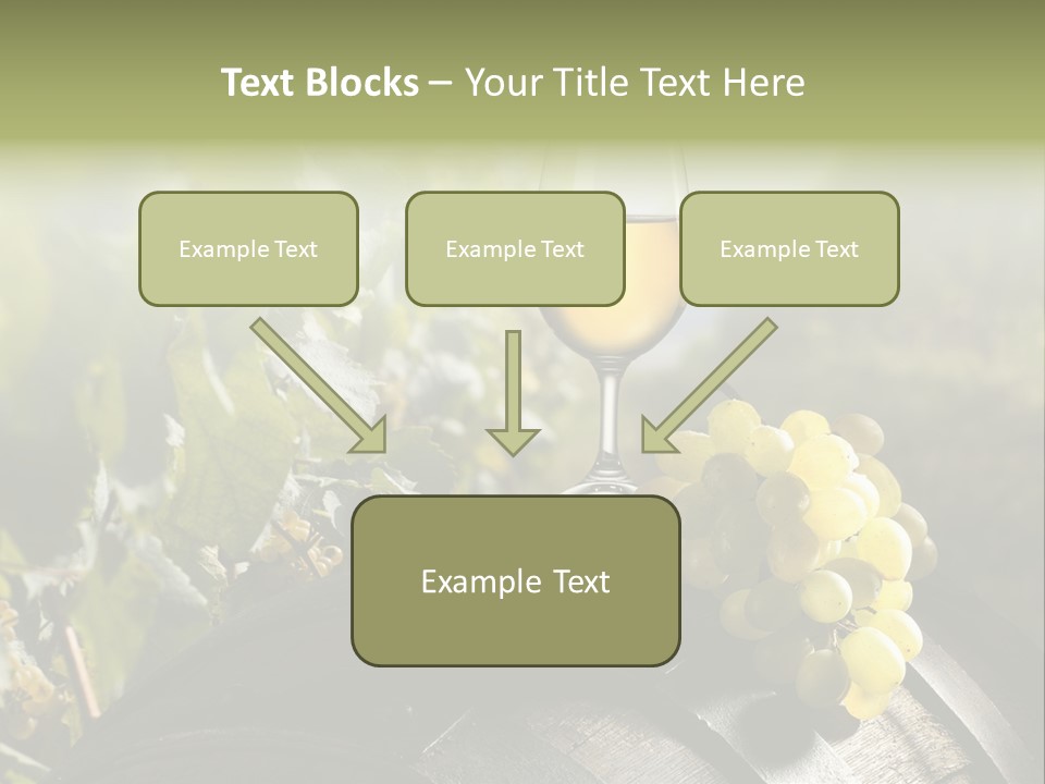 White Beverage Drink PowerPoint Template