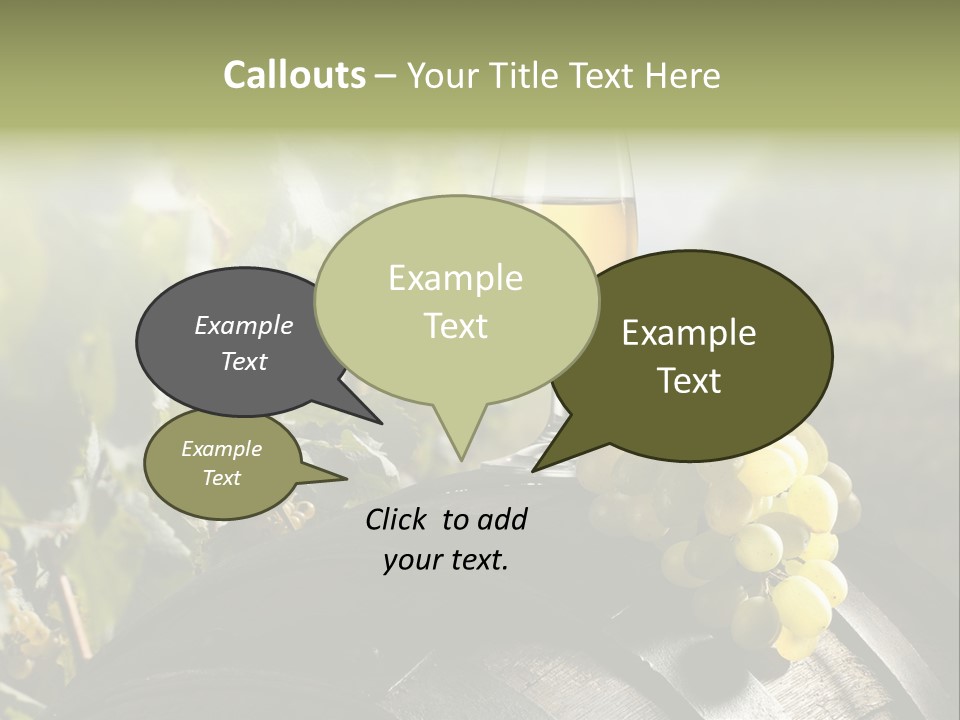 White Beverage Drink PowerPoint Template