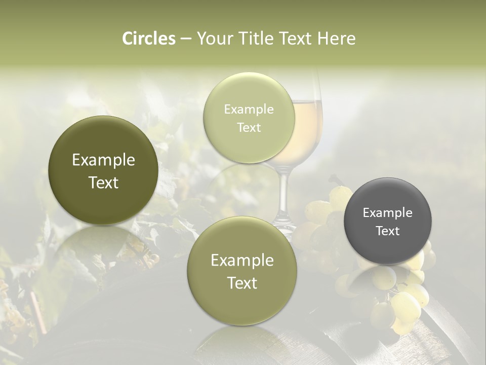 White Beverage Drink PowerPoint Template