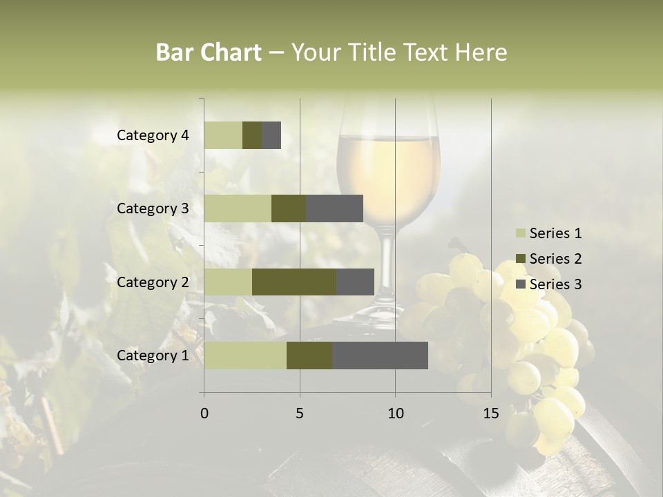 White Beverage Drink PowerPoint Template