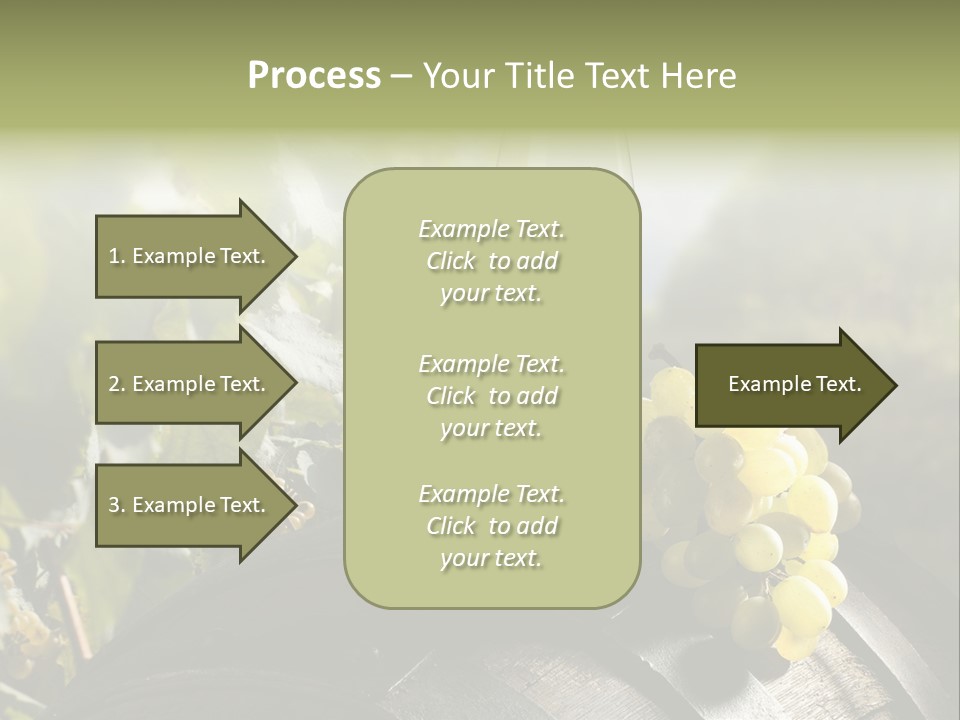 White Beverage Drink PowerPoint Template