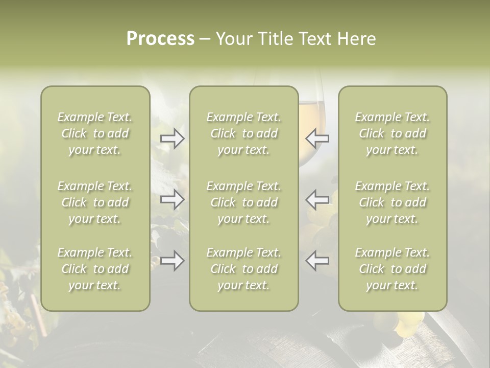White Beverage Drink PowerPoint Template