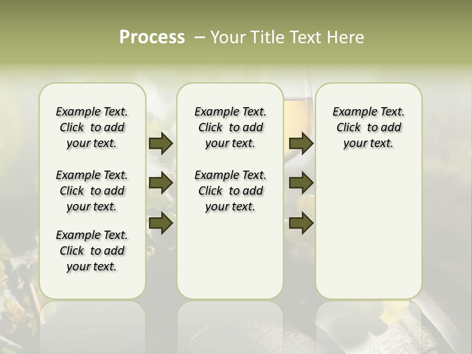 White Beverage Drink PowerPoint Template