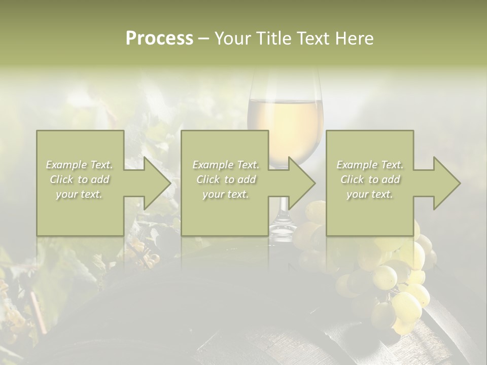 White Beverage Drink PowerPoint Template