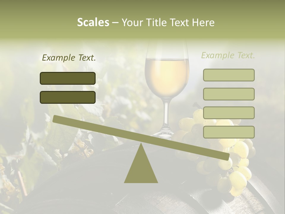 White Beverage Drink PowerPoint Template