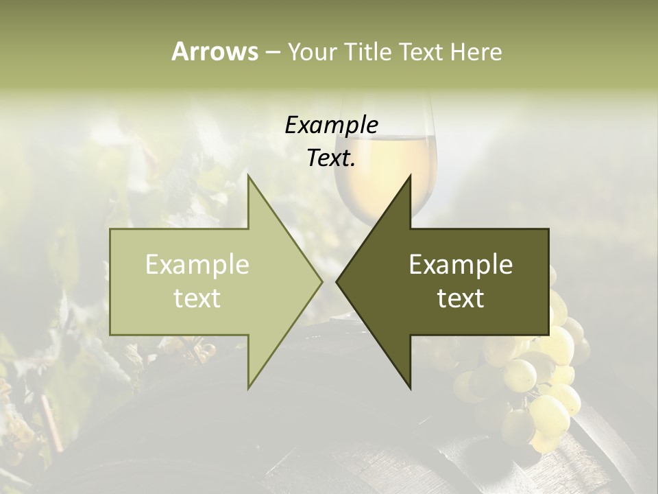 White Beverage Drink PowerPoint Template