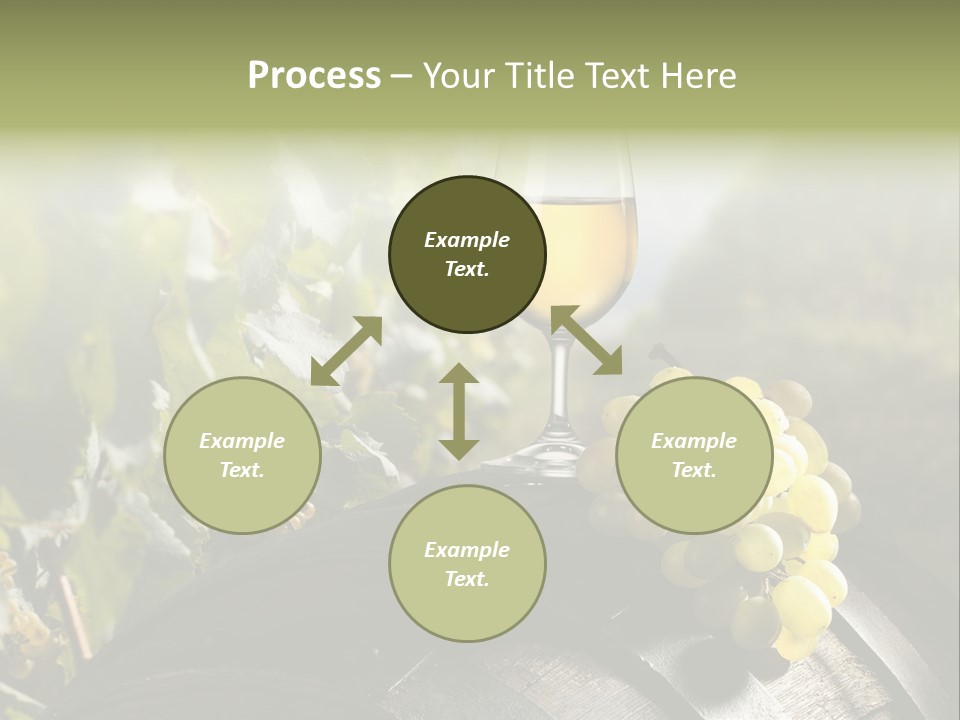 White Beverage Drink PowerPoint Template