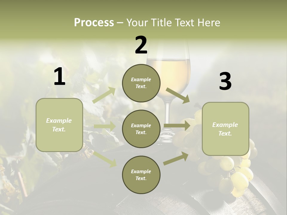 White Beverage Drink PowerPoint Template